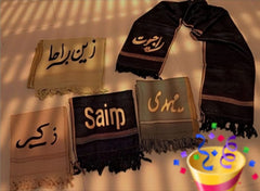 Customized Naming Shawls For Men's