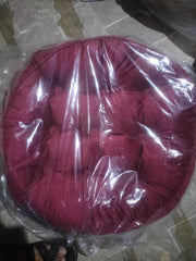 2 Pcs Velvet Floor Cushion