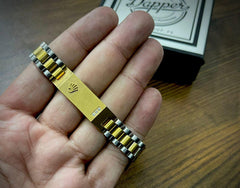 Rolex Bracelet - Stainless steel bracelet - with customized names