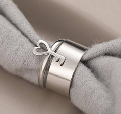 2 Pcs Trendy Lock And Key Rings