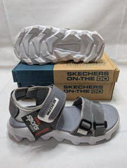 Men's Microfiber Casual Sandals FMC-Grey