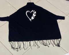 Cotton Printed Poncho For Girls And Women