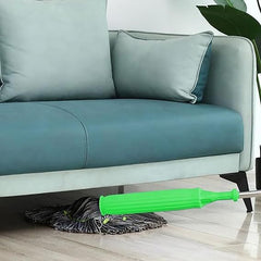 Green Twist Mop 2 in 1 Dehydrated Floor Cleaning mop Microfiber Cleaner Wet and Dry Mopping