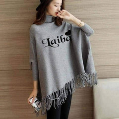 Winter Name Customize Poncho ❤️