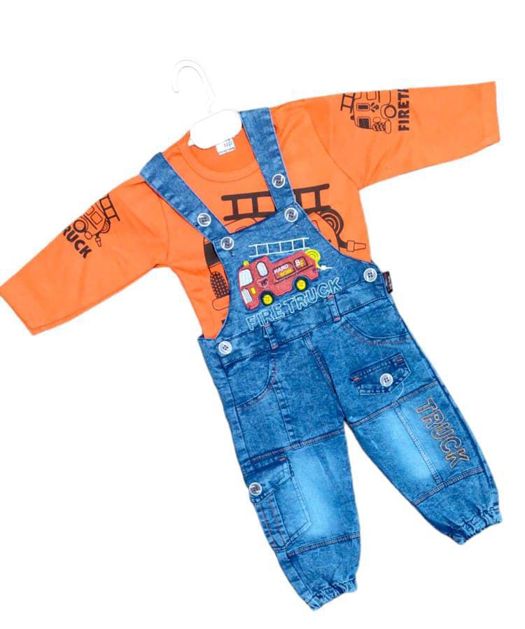 Denim Romper For Girls & Boys