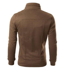 1 Pc Men's Stitched Fleece Zipper Jacket