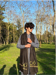 Winter Article printed Name Customize Men's Shawl 🖤❄️