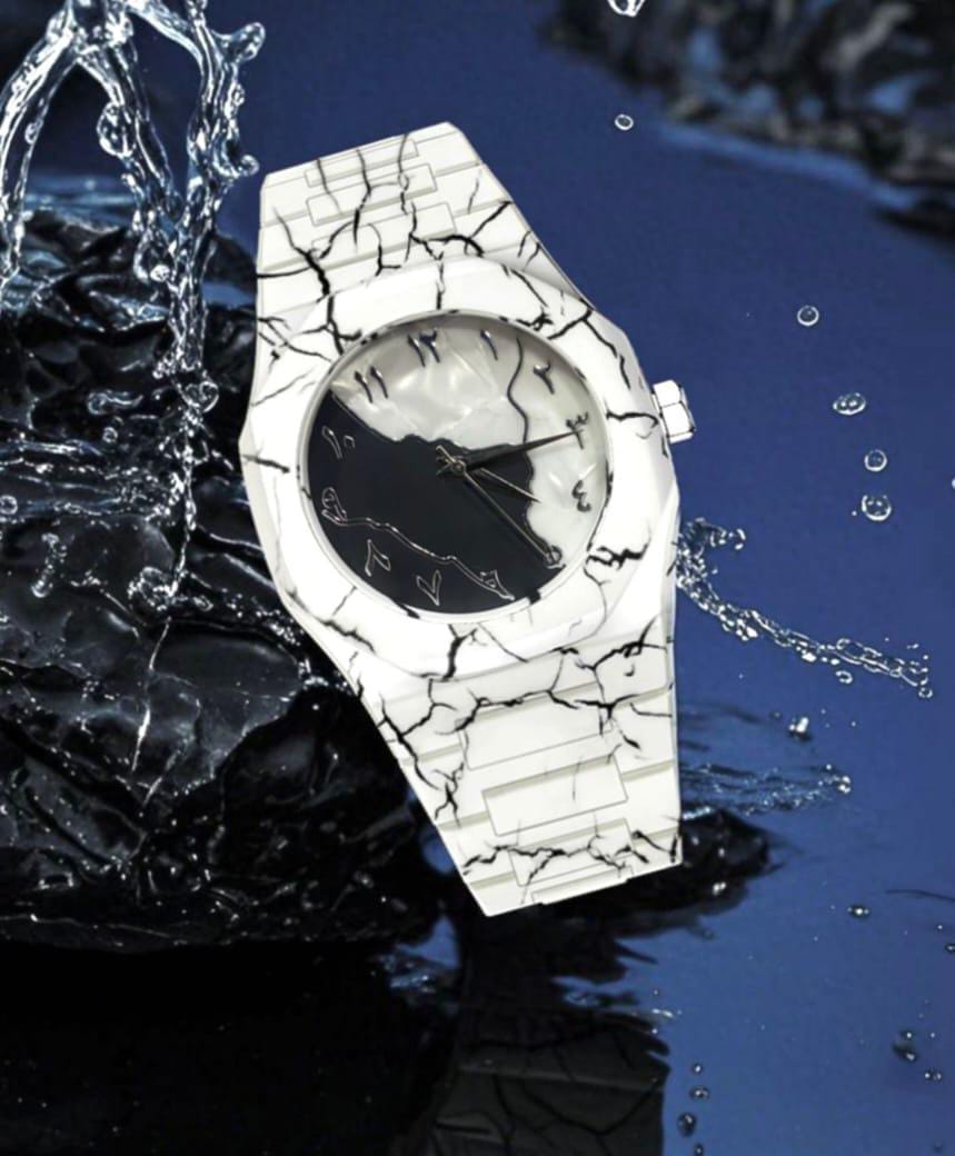 Tiger White Aura Watch