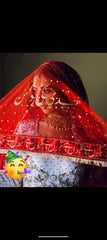 Customized Nikkah Embroidery Dupatta