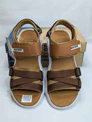 Men's Microfiber Casual Sandals FMC-Mustard