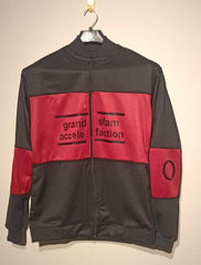 1 Pc Men's Fleece Printed Fleece Zipper Jacket