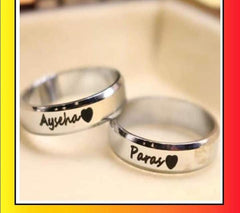Customized Name Ring/challa