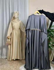 ✨ Women's 4 Pcs Cape Abaya Set ✨