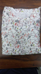 Printed Chiffon Frock - 1 Pc Women's Stitched Delight