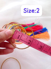 14 Pcs Multicolor Kids Bangles