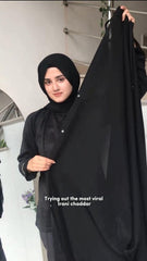 1 Pc Georgette Plain Irani Chadar