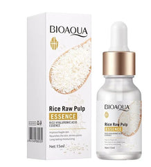 BIOAQUA Hyaluronic Acid and Rice Pulp Serum Hydrating and Brightening Essence 15ml