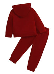 2 Pcs Boy's Micro Printed Tracksuit