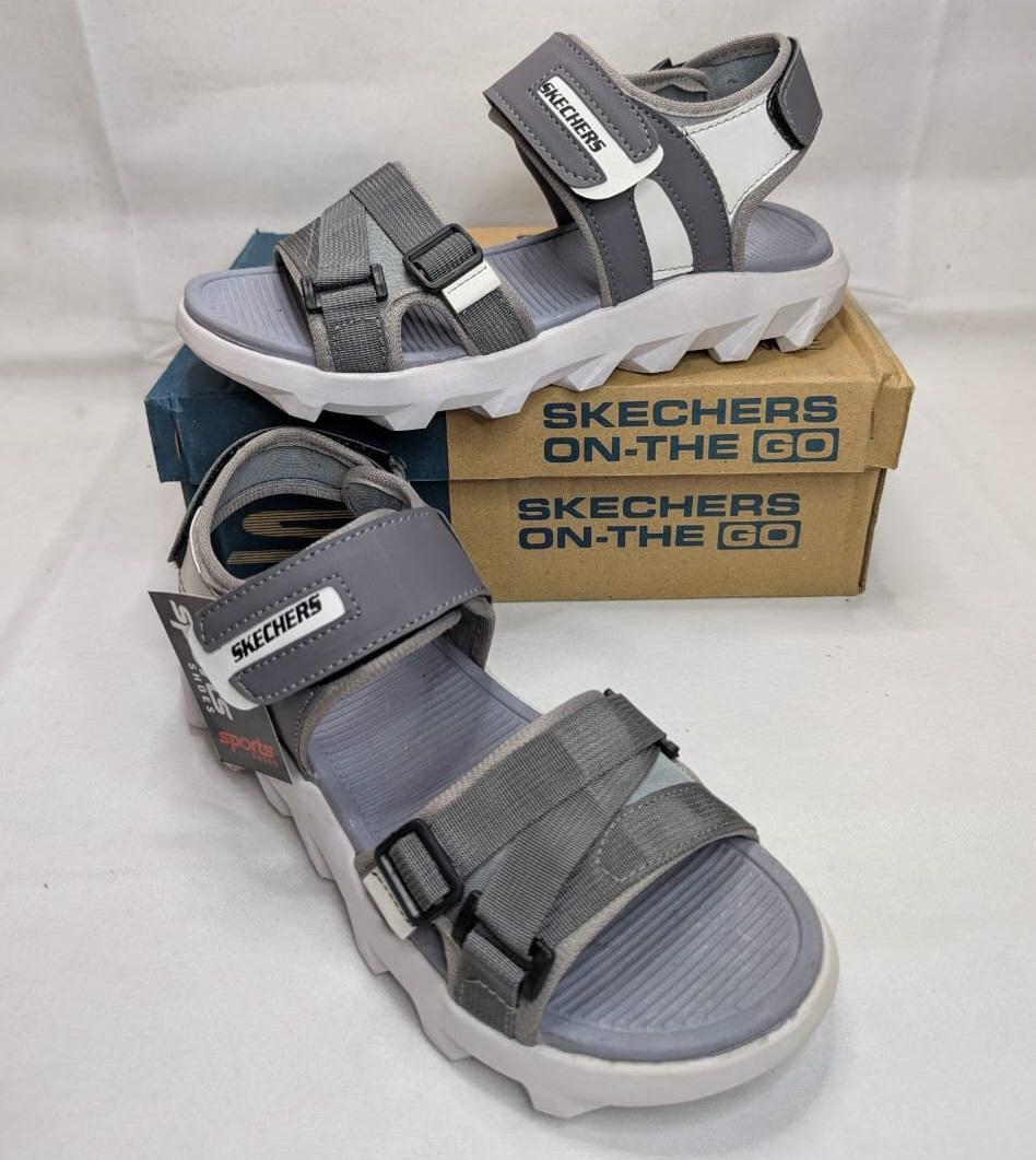 Men's Microfiber Casual Sandals FMC-Grey
