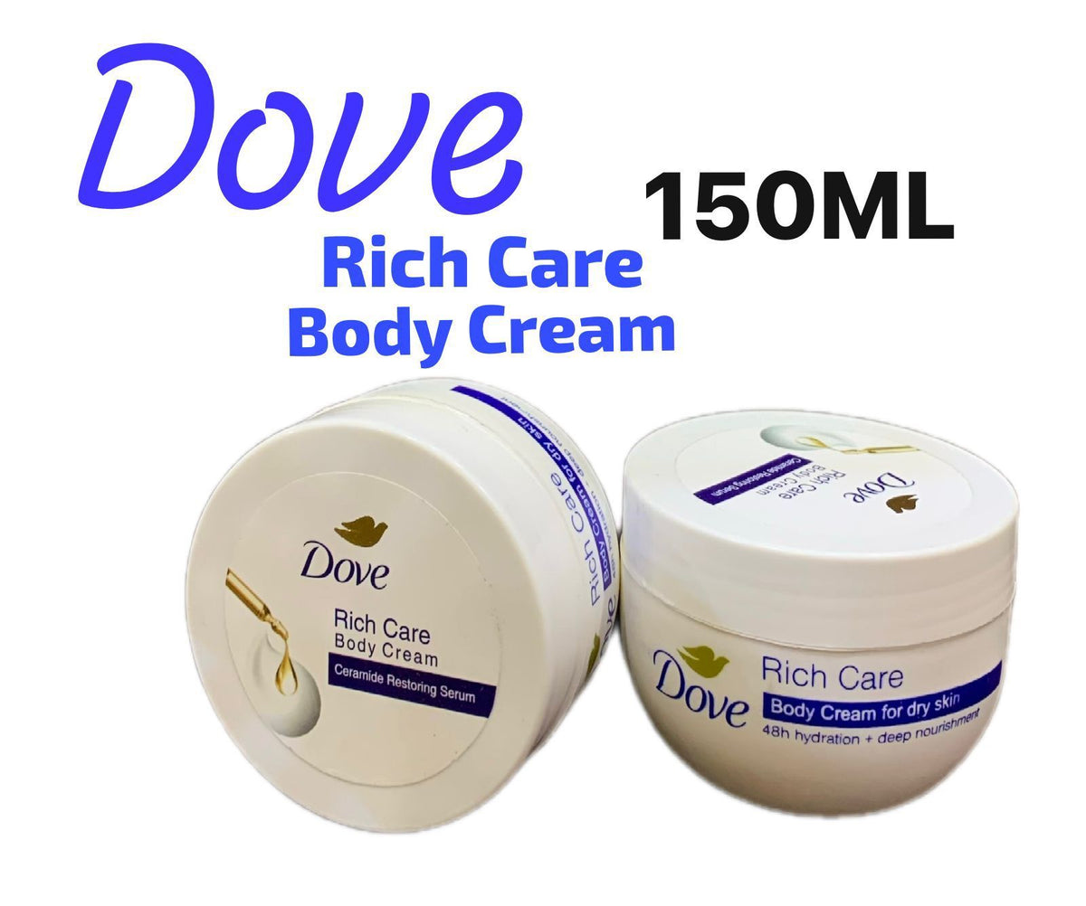 DOVE Rich Care BODY CREAM  150 ML DOVE Rich Care BODY CREAM 150 ML
