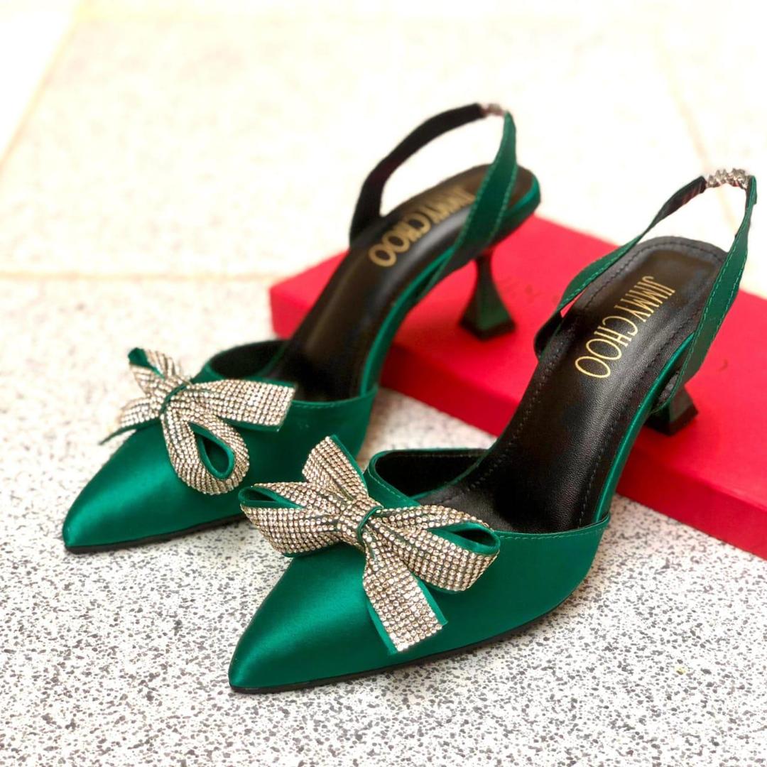 Elegant Women's Synthetic Leather Heels - 1 Pcs Fancy Formal Footwear