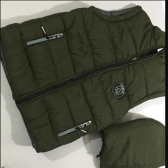 1 Pc Men's Parachute Printed Sleeveless Jacket