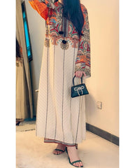 Stylish Women's Stitched Printed Shirt And Trouser Set - 2 Pcs