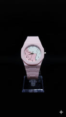 Pink And White Aura Watch