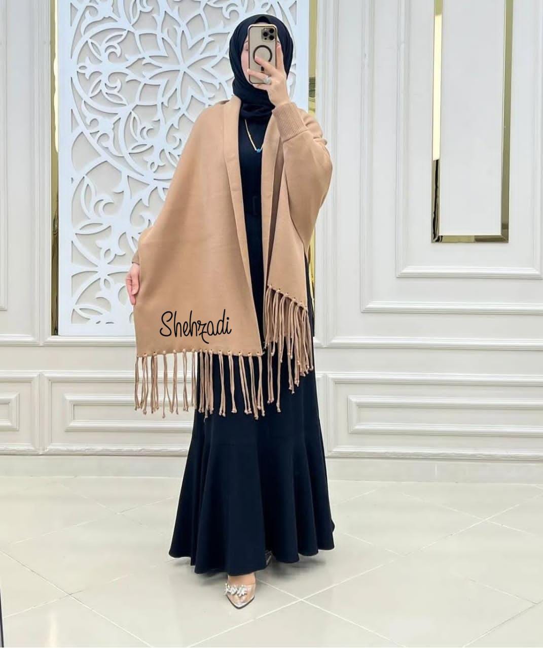 Women Fleece Customize Shawl Ready To Wear 😍