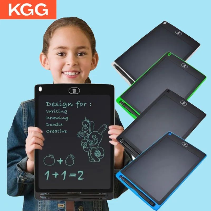 LCD Writing Tablet, Single Color Drawing Tablet with Protect Cover, Kids Drawing Pad 8.5 Inch Doodle Board