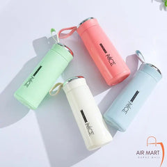 Nice Glass Water Bottles Natural BPA Free Eco Friendly Reusable Refillable Water Glass Water Bottles