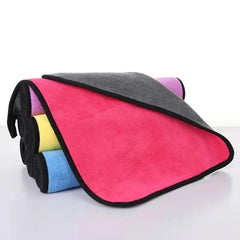 Super Absorption Car Wash Microfiber Towel Home Appliances Glass Cleaning Washing Clothes High Density Coral Velvet Wash Towel