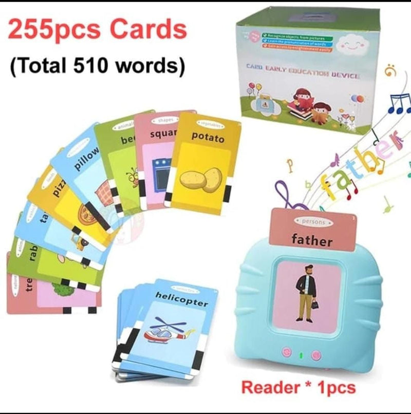 Talking Flash Cards Educational Toy Kids Early Education Talking Flash Cards Talking Flash Cards